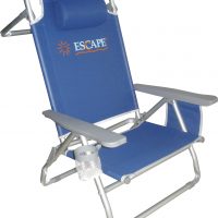 Καρεκλάκι Παραλίας ESCAPE Ρυθμιζόμενη Πλάτη Μπλε-15692