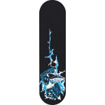 ΤΡΟΧΟΣΑΝΙΔΑ "SKATEBOMB" SHARK ΕΝΙΣΧΥΜ ΜΕ ΤΡΟΧΟΥΣ PU & ABEC-9