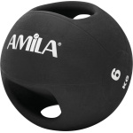 ΜΠΑΛΑ MEDICINE RUBBER DUAL GRIP 6KG