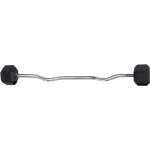 ΜΠΑΡΑ ΜΕ ΒΑΡΗ FIXED 20KG RUBBER W-SHAPE AMILA