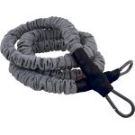 ΛΑΣΤΙΧΟ GYMTUBE ΜΕ CLIP & ΜΑΝΙΚΙ 140CM ΠΟΛΥ ΣΚΛΗΡΟ ΜΑΥΡΟ