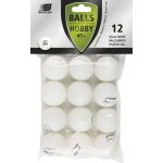 ΜΠΑΛΑΚΙΑ PING PONG SUNFLEX HOBBY 12TMX ΛΕΥΚΑ ΣΕ ΣΑΚΟΥΛΑΚΙ 20806