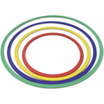 ΣΤΕΦΑΝΙ FLAT dia 50CM - 8MM - ΠΛΑΤΟΣ 20MM - ΚΙΤΡΙΝΟ - ΣΕΤ 5ΤΜΧ