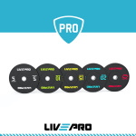 Δίσκος Ολυμπιακού Τύπου LivePro Bumper Ø50 20kg Β-8038-20