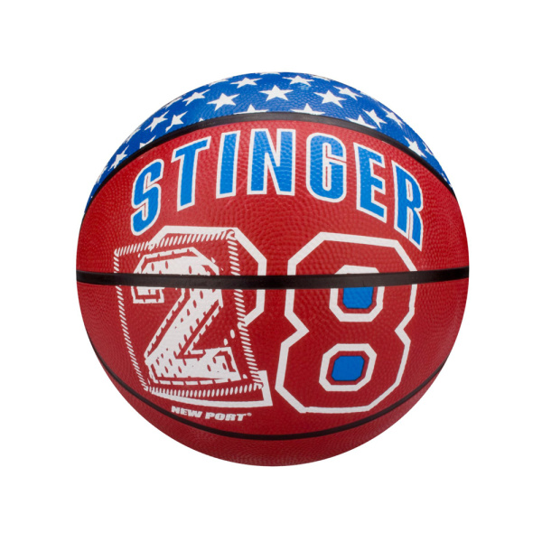 Μπάλα Basket New Port Stinger Νο7 16GE-BBW