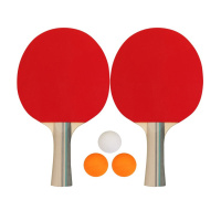 Σετ 2 Ρακέτες Ping Pong & 3 Μπαλάκια 61UG