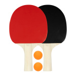 Σετ 2 Ρακέτες Ping Pong & 2 Μπαλάκια Avento Team Up 46TK