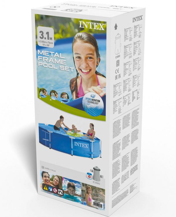 Πισίνα INTEX Metal Frame 305x76cm-28202