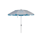 ΟΜΠΡΕΛΑ ΑΛ. 2.0M 140GR 8 ΑΚΤ. FIBERGLASS 6MM UPF50+ ΜΠΛΕ