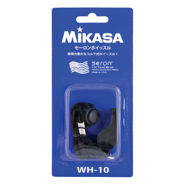 Σφυρίχτρα Mikasa WH-10B Μαύρη-41881