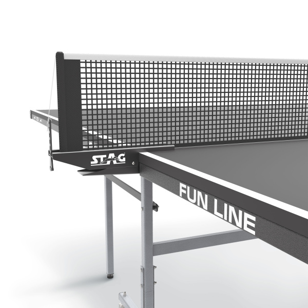 Τραπέζι Ping Pong Εσωτερικού Χώρου Stag Fun 15mm Μαύρο-42849