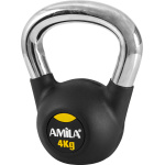 KETTLEBELL AMILA ΕΠΕΝΔΥΣΗ ΛΑΣΤΙΧΟ ΛΑΒΗ ΧΡΩΜΙΟΥ 4KG