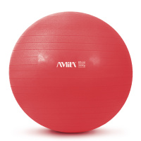 Μπάλα Γυμναστικής AMILA GYMBALL 65cm Κόκκινη Bulk-48441