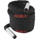 ΣΧΟΙΝΙ BATTLE ROPE ΜΕ ΜΑΝΙΚΙ ΛΑΒΗ ΑΛΟΥΜΙΝΙΟΥ 38MM*15M