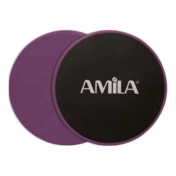 Δίσκοι Ολίσθησης Amila Gliding Pads Μωβ 95952