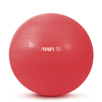 Μπάλα Γυμναστικής AMILA GYMBALL 55cm Κόκκινη Bulk-48440
