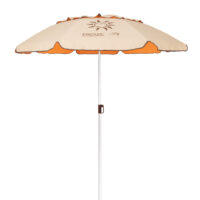 Ομπρέλα Παραλίας Αλουμινίου Escape 2m PE 180gsm UPF 50+Πορτοκαλί-12211