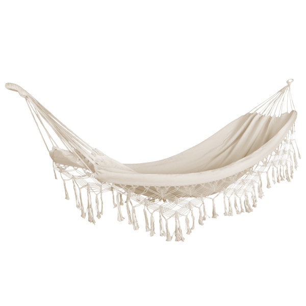 Αιώρα Διπλή Brazilian Macrame Μπεζ-12338