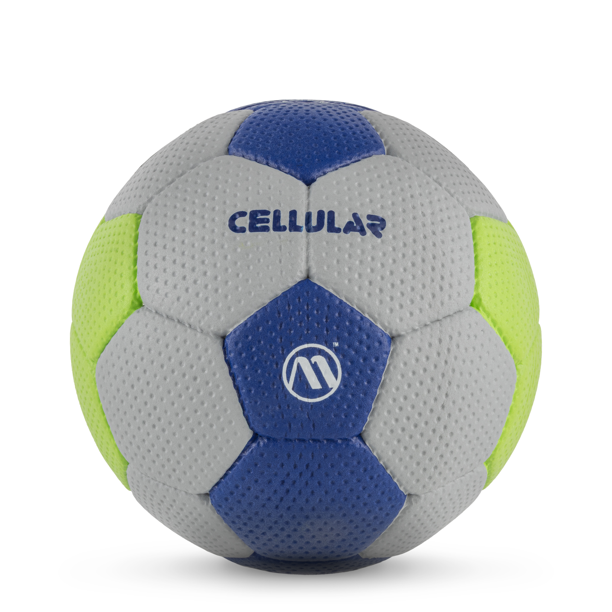 Μπάλα Handball Cellular Νο2 - Μπλε / Πράσινο / Γκρι-41318