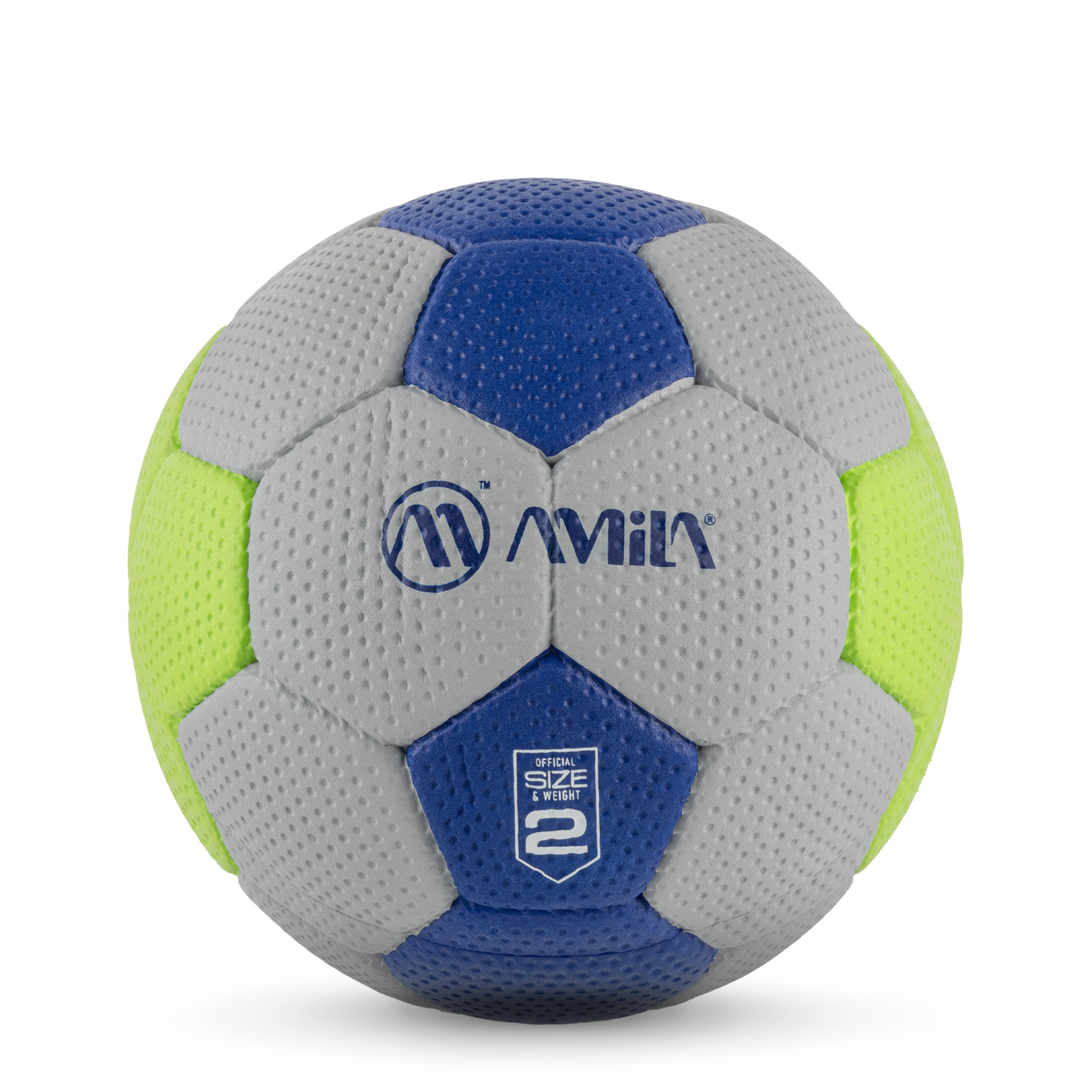Μπάλα Handball Cellular Νο2 - Μπλε / Πράσινο / Γκρι-41318
