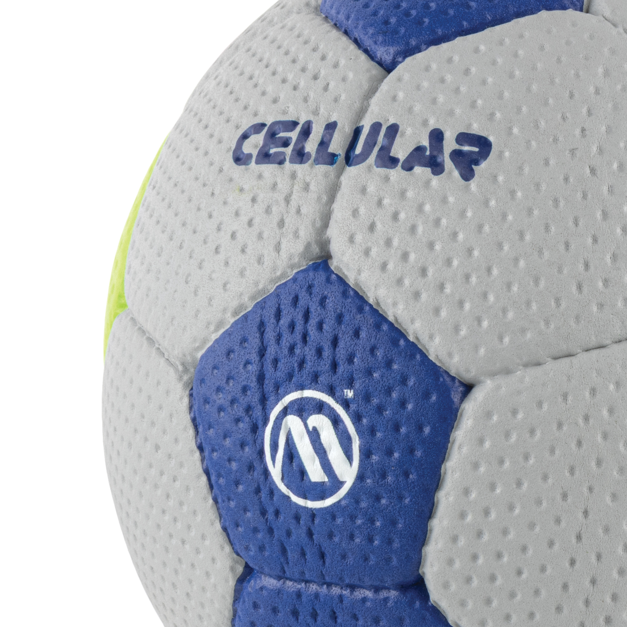 Μπάλα Handball Cellular Νο2 - Μπλε / Πράσινο / Γκρι-41318