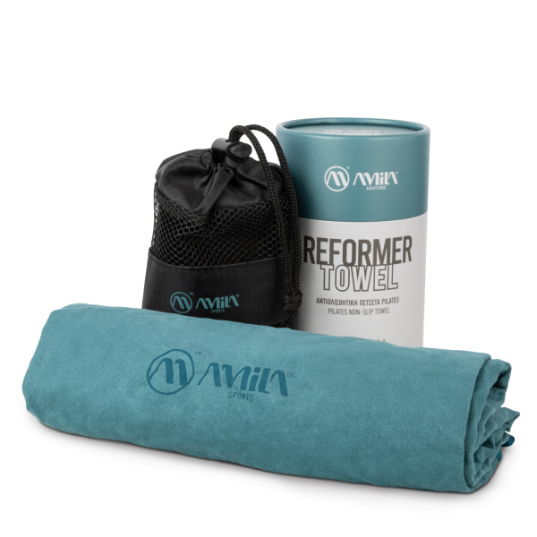 Αντιολισθητική Πετσέτα Pilates ReformerTowel Trinity Teal Green-96910