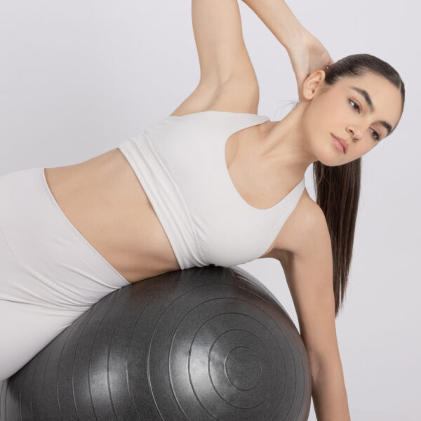 Μπάλα Γυμναστικής 65 cm - Ροζ-95848