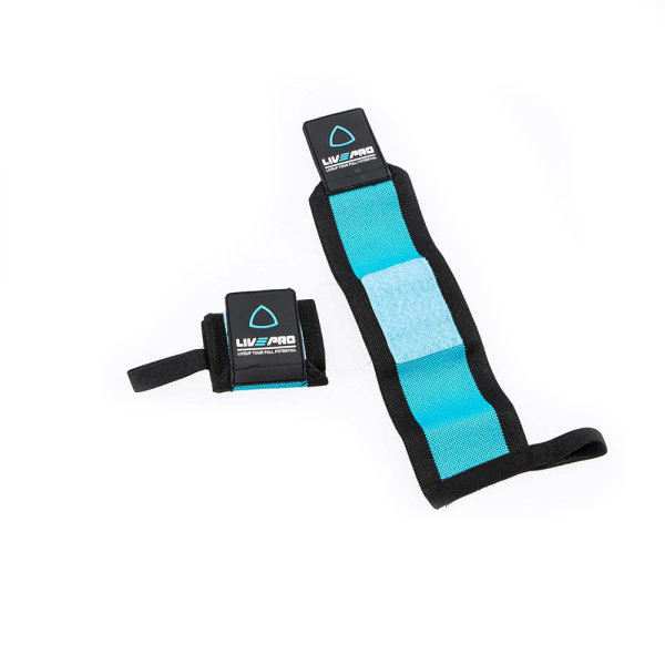 Περικάρπια Άρσης Βαρών Lifting Wrist Strapss LivePro Β 8090 - Image 2