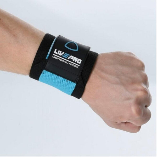 Περικάρπια Άρσης Βαρών Lifting Wrist Strapss LivePro Β 8090 - Image 3