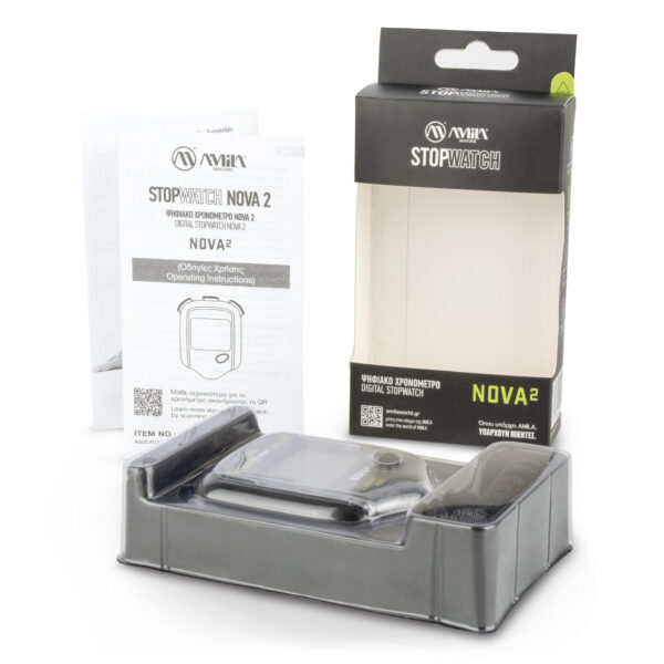 Χρονόμετρο Ψηφιακό Nova 2 - Μαύρο-44241