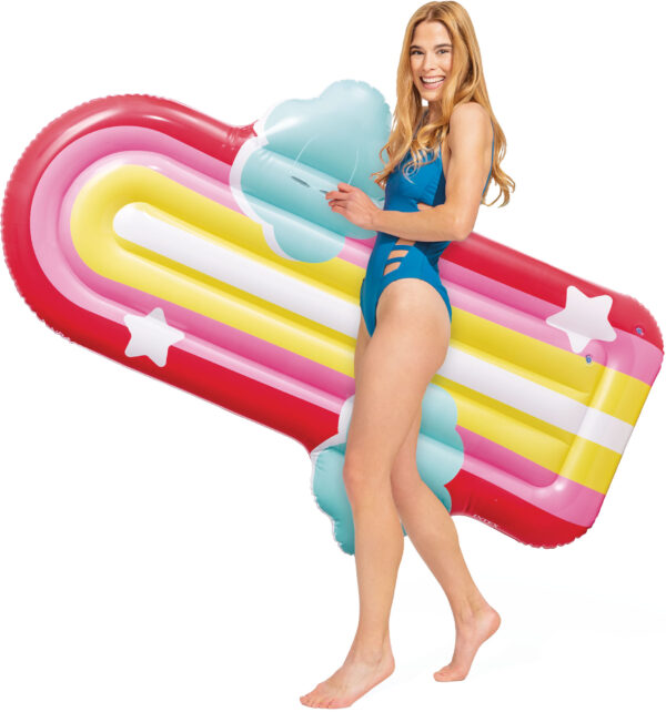 Στρώμα Θαλάσσης INTEX Rainbow Cloud Float-58729