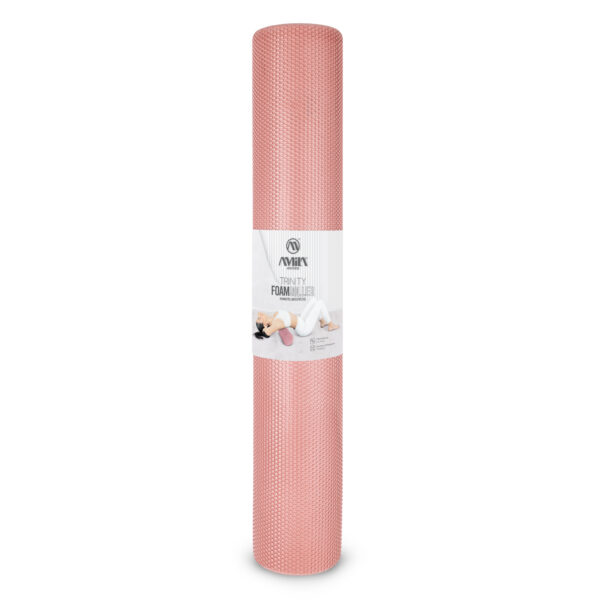 Κύλινδρος Αποθεραπείας Foam Roller Trinity Φ15x90 cm – Rose Pink-96836