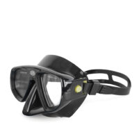 Μάσκα Θαλάσσης Salvas Heritage Black Silicone band-52214