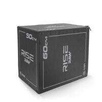 Πλειομετρικό Κουτί Plyo Box Raw Rise 40x50x60 cm - Μαύρο-95146